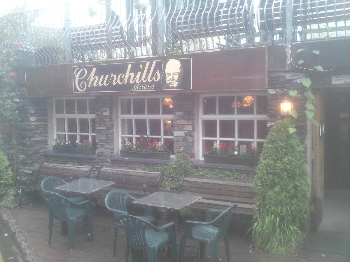 Churchills Inn & Rooms Bowness-on-Windermere Exterior foto